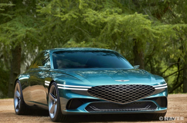 제네시스x전면부모습