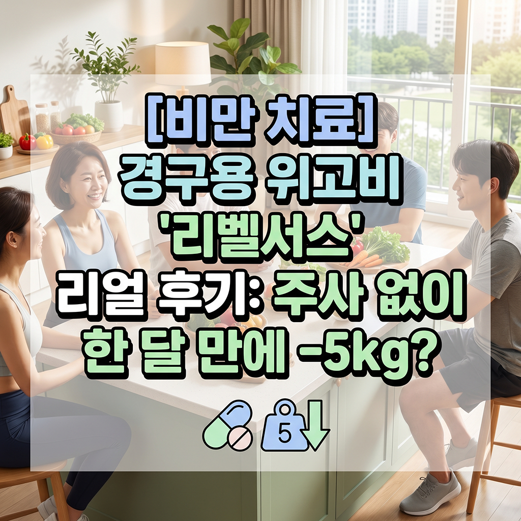먹는 위고비 '리벨서스' 리얼 후기: 주사 없이 한 달 -5kg?