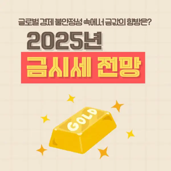 2025년 금시세 전망