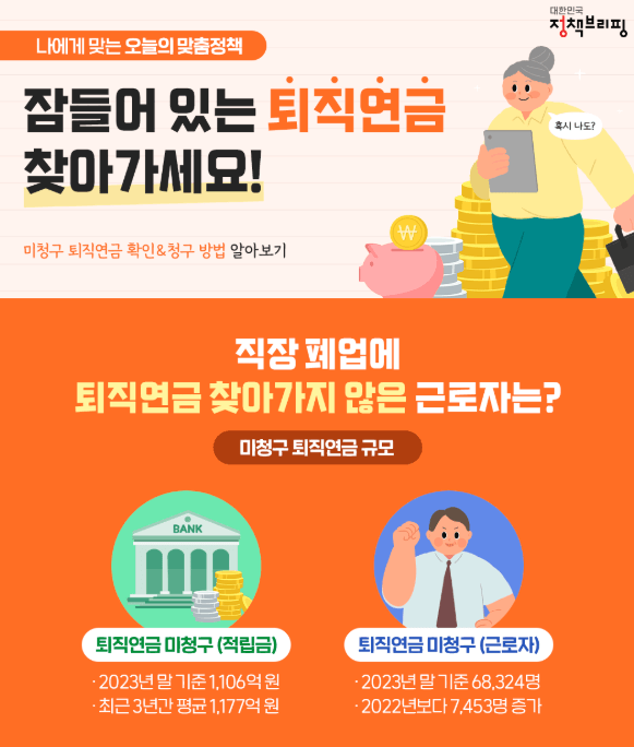 미청구퇴직연금
