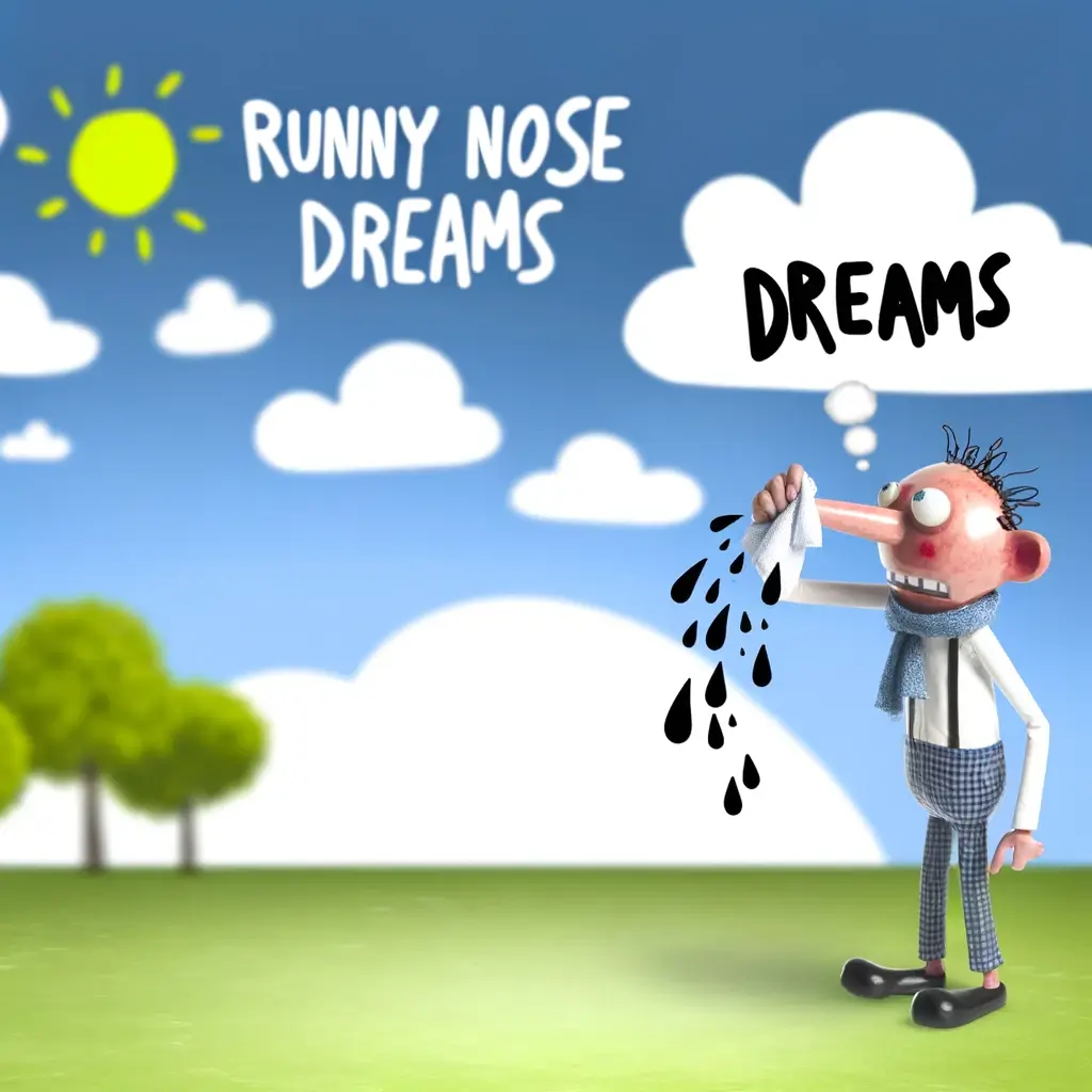 콧물 흘리는 꿈 해몽 해석