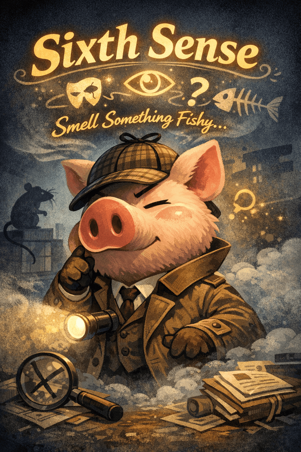 Sixth Sense - smell something fishy / I smell a rat