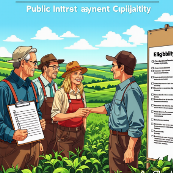 공익 직불금 신청 자격과관련된 그림