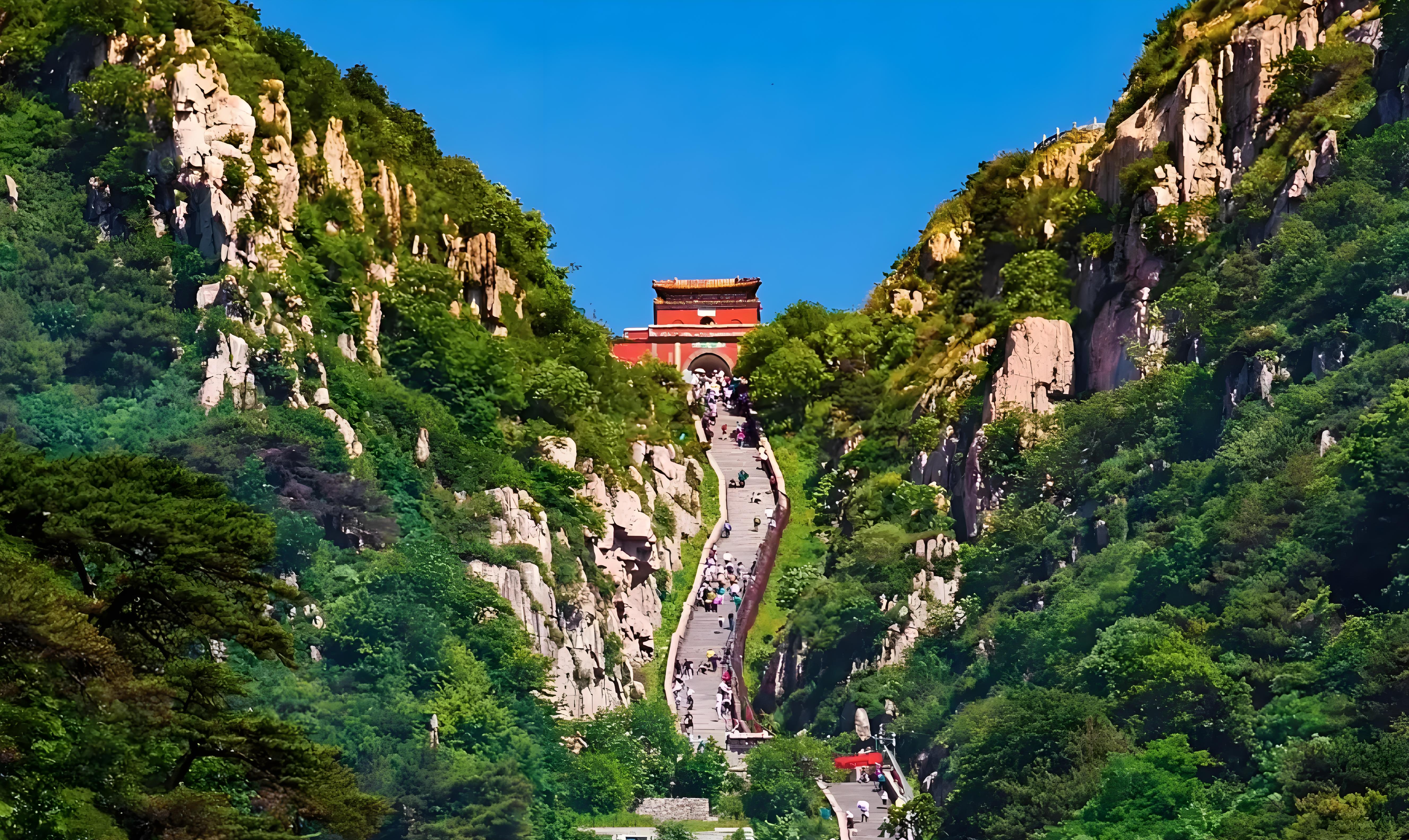 중국 ‘타이산’(泰山) 사진