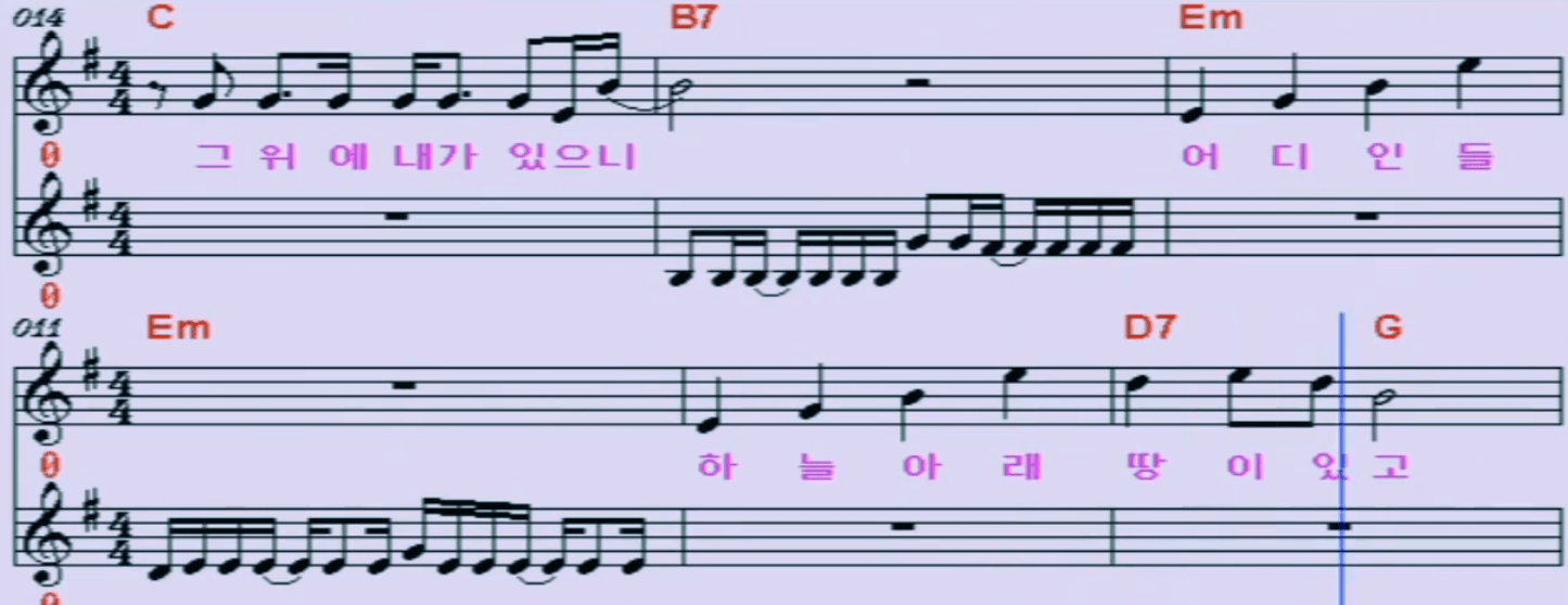 류정필(김신우) 귀거래사 악보