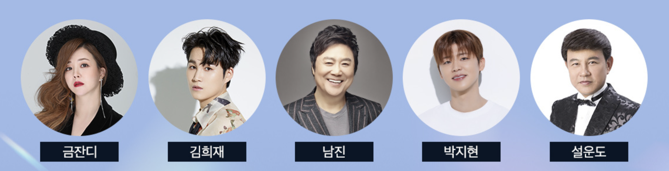 SBS 트롯대전 출연진 및 방송일