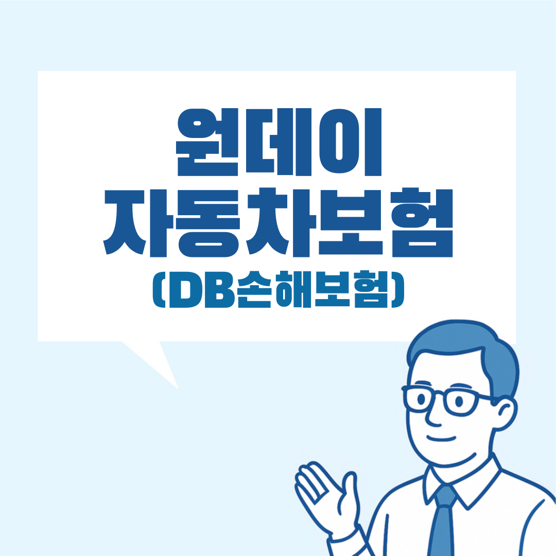 DB자동차보험 원데이 설명 이미지