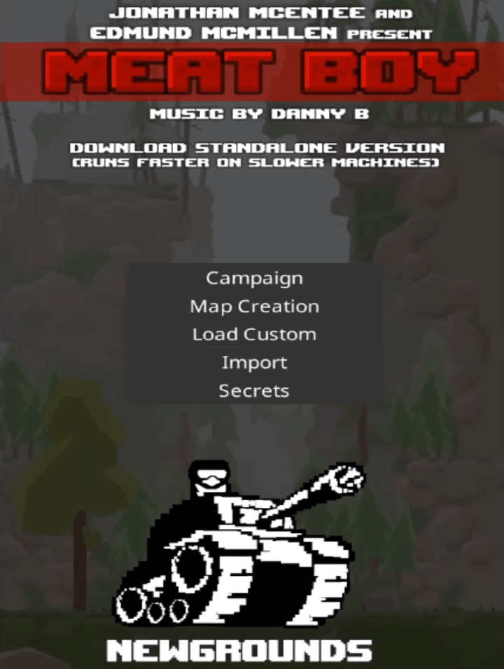 미트보이-플래시게임-메인-화면