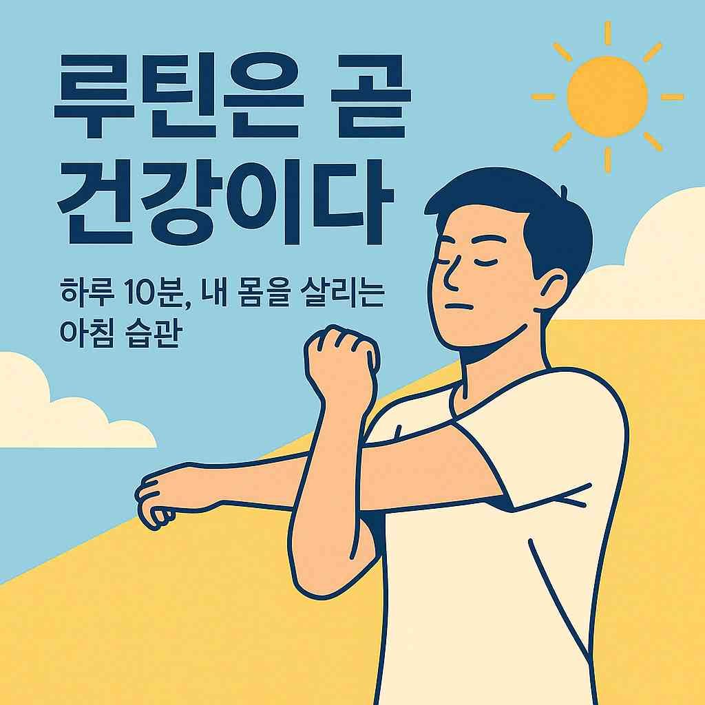 루틴은 곧 건강이다 – 몸을 살리는 아침 습관의 힘