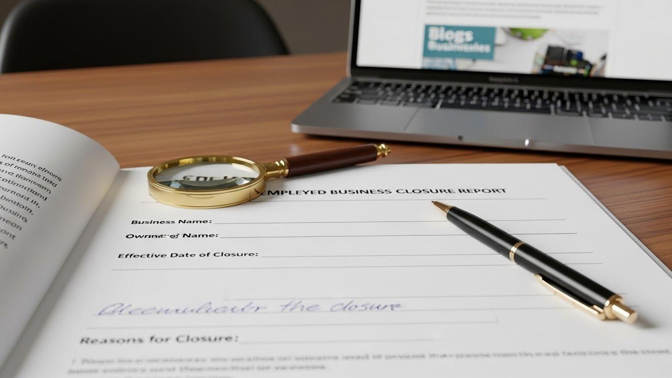 개인사업자 폐업신고 서류