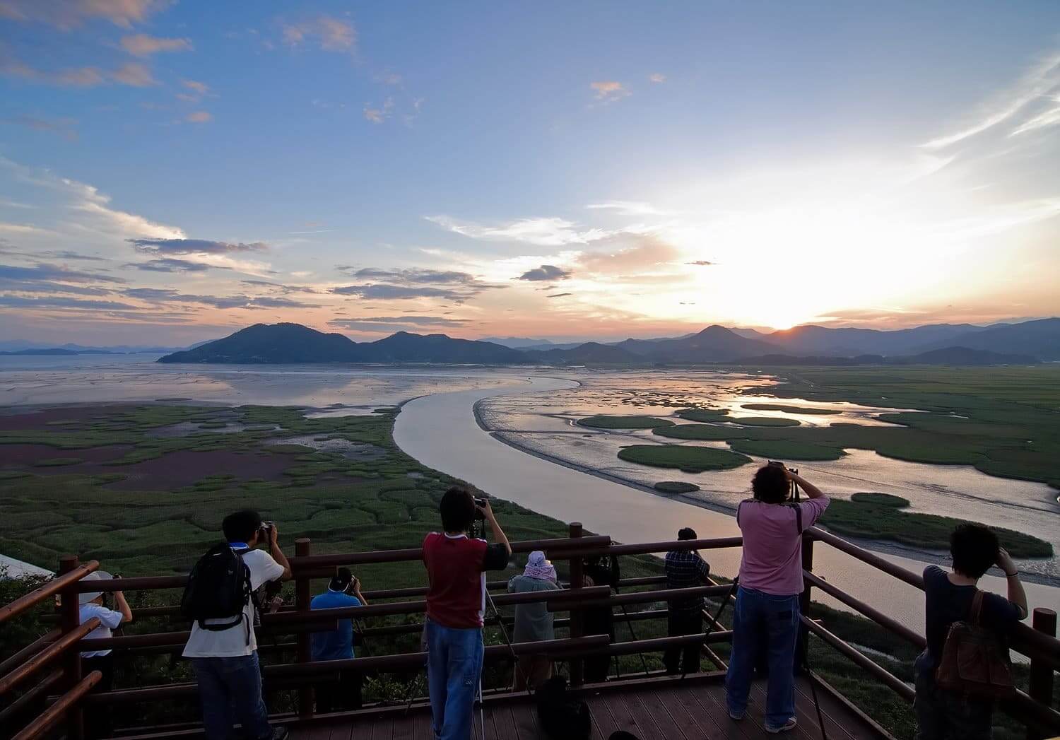 순천만 습지 용산전망대