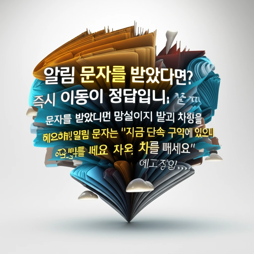 광산구 주정차단속 기준과 문자 알림 ..