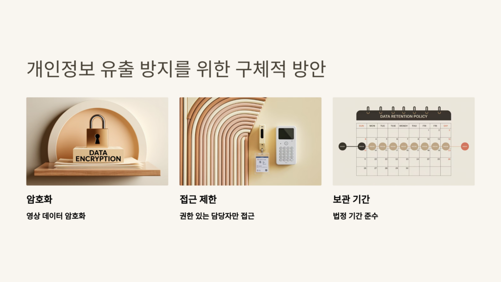 개인정보 유출 방지를 위한 구체적 방안