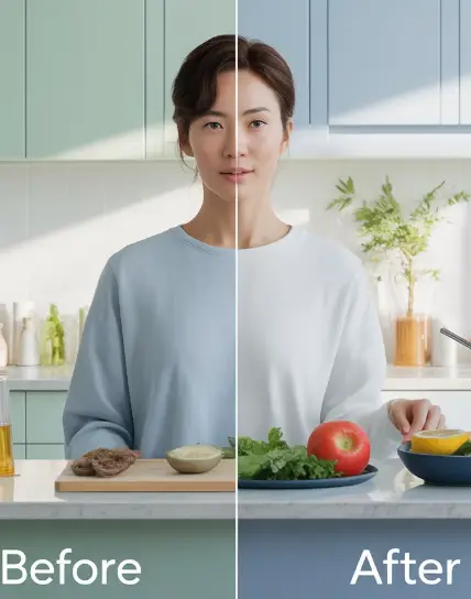 변화 차이