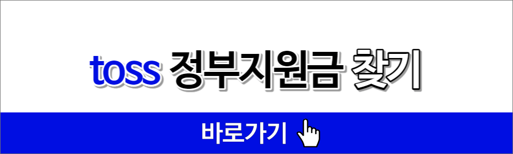 toss 정부지원금 찾기