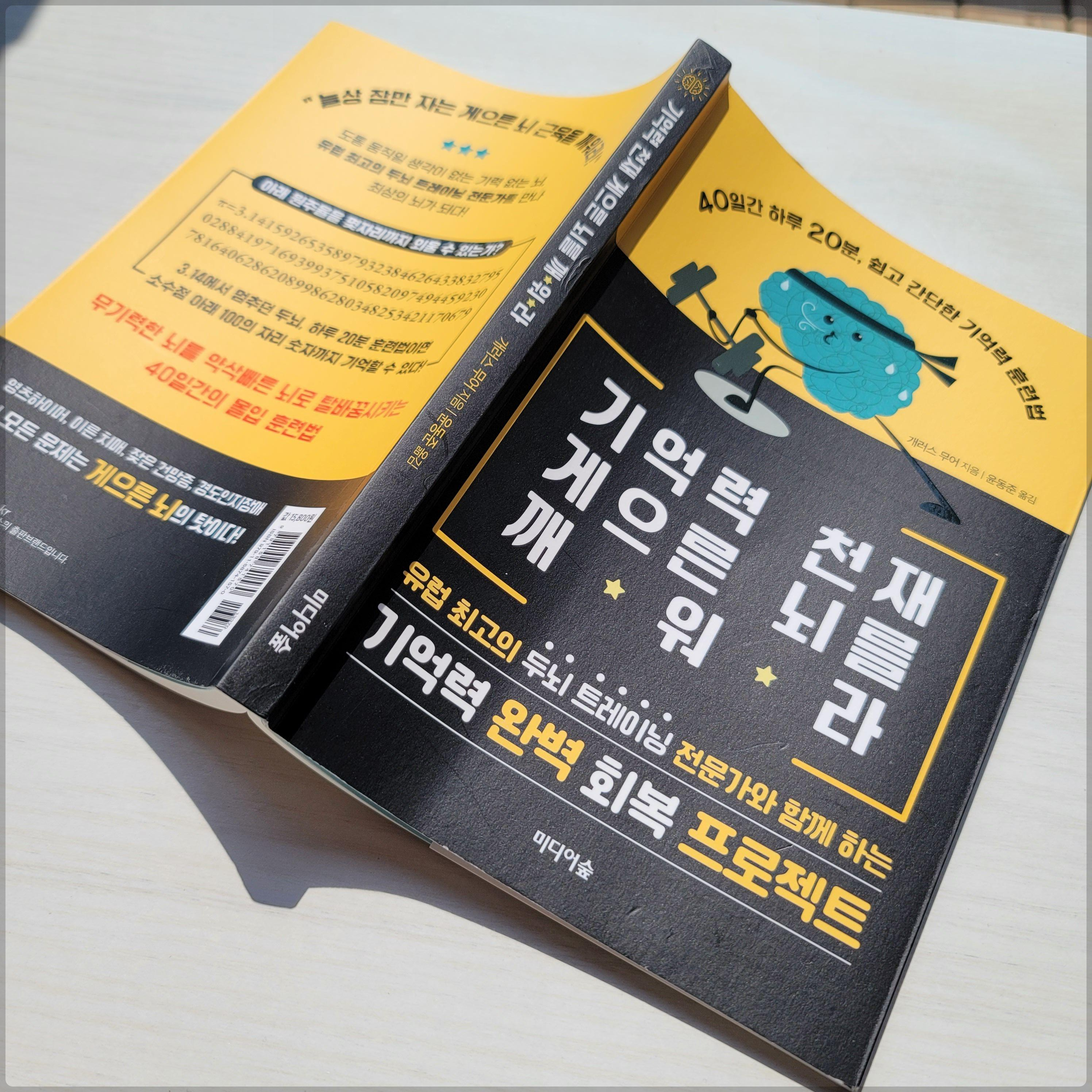 두뇌트레이닝 기억력 훈련법 자기계발서