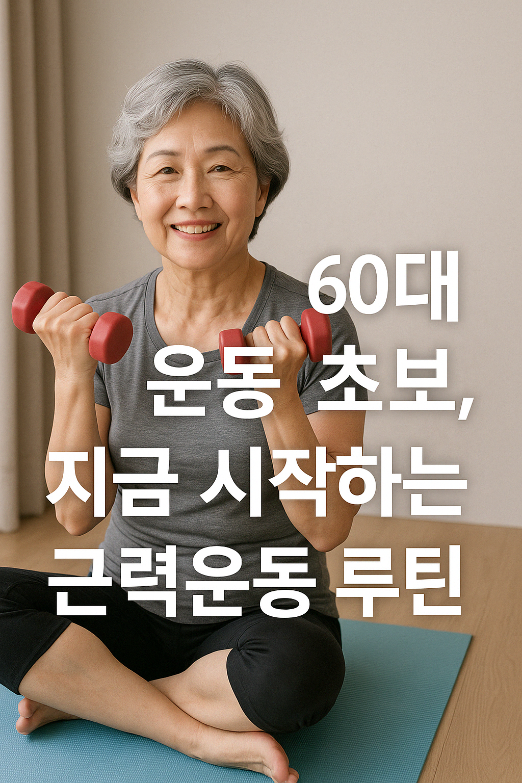 60대 운동초보를 위한 근력운동