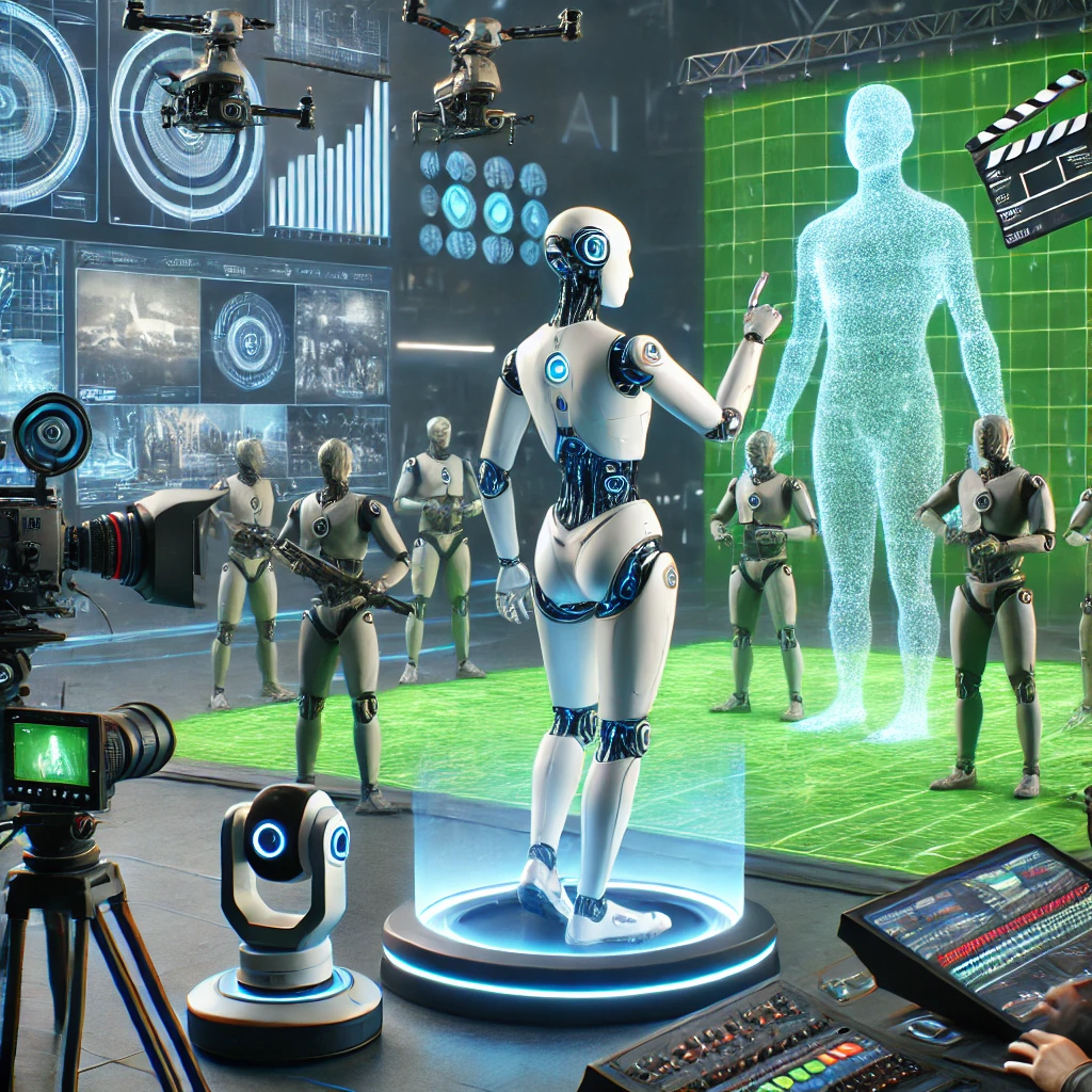 AI와 영화 제작의 만남 과 관련된 사진
