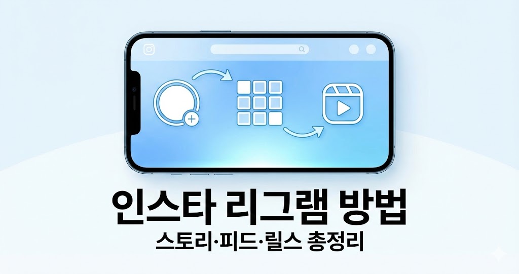 리그램 방법: 인스타그램 리포스트(리그램) 완벽 가이드 (2026)