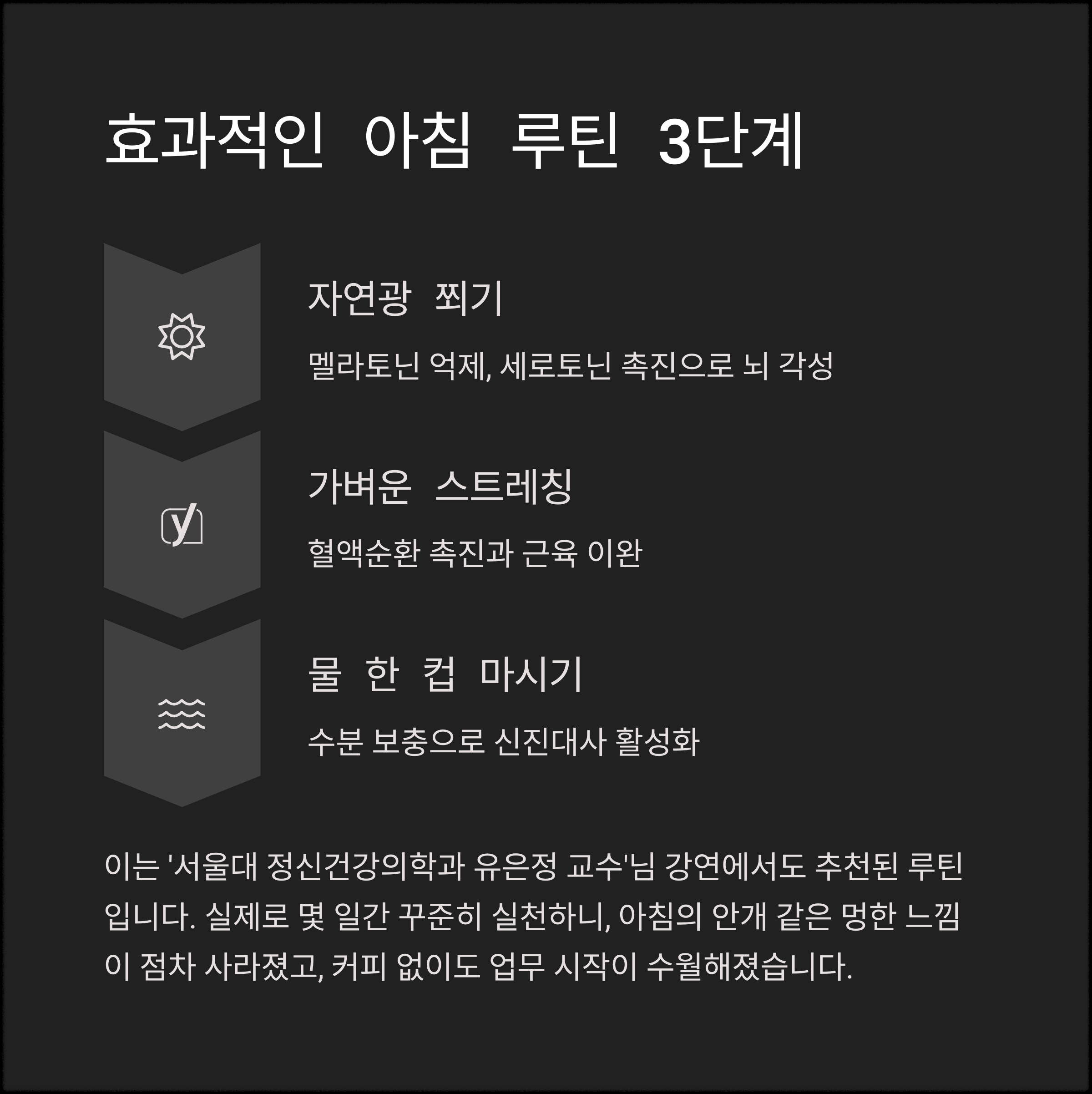 수면과 집중력의 상관관계, 업무 효율 높이는 아침 루틴