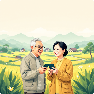 순창군 농어촌 기본소득 이미지