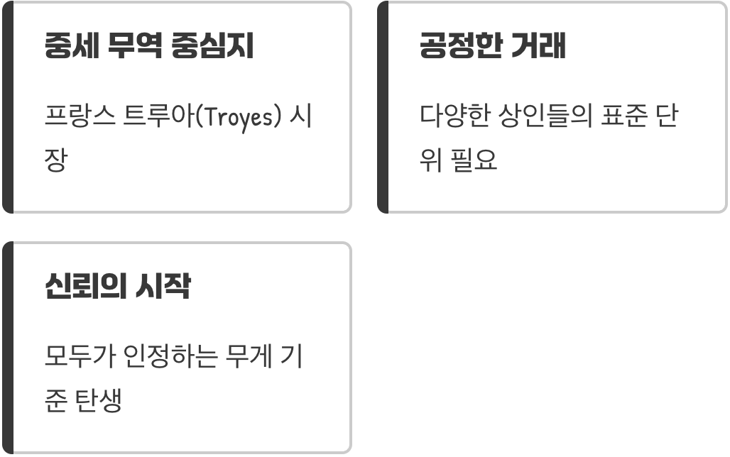 프랑스의 작은 도시, 트루아에서 온 약속