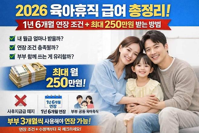 2026 육아휴직 연장 신청방법