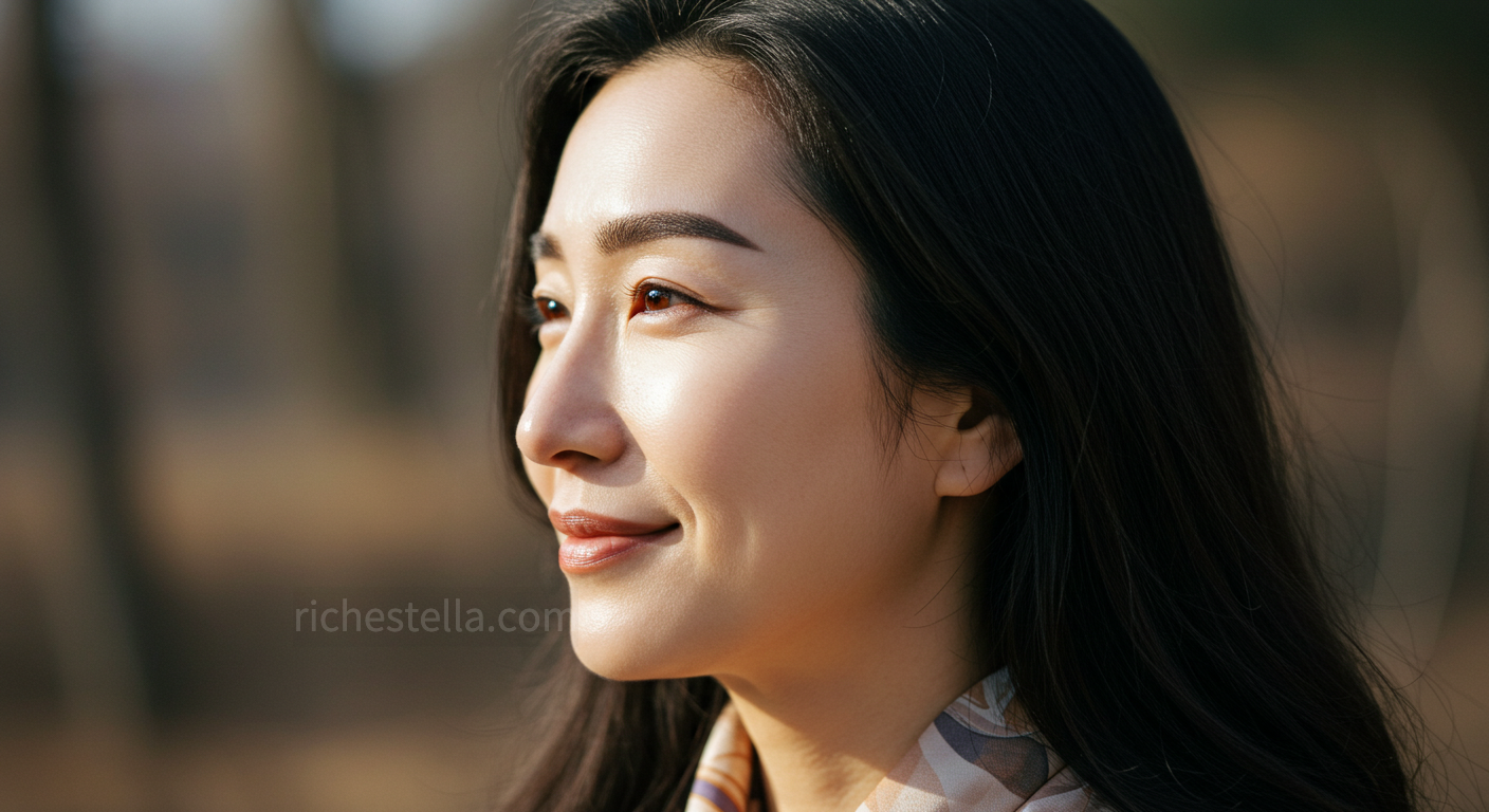 얼굴에 흰털 관상