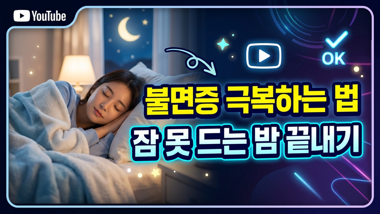 불면증 극복하는 법