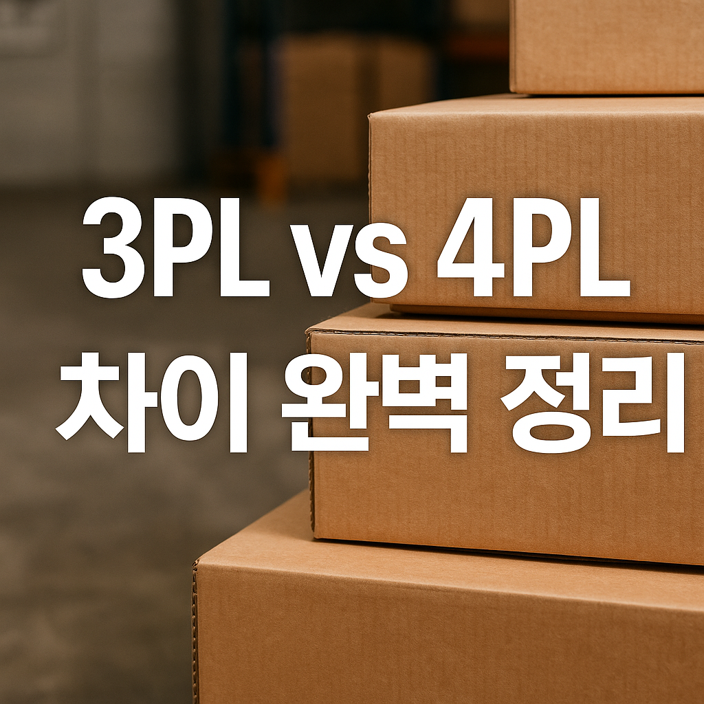 3PL vs 4PL 차이 완벽 정리