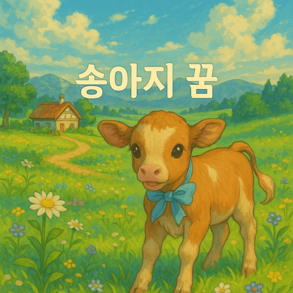 송아지 꿈 해몽