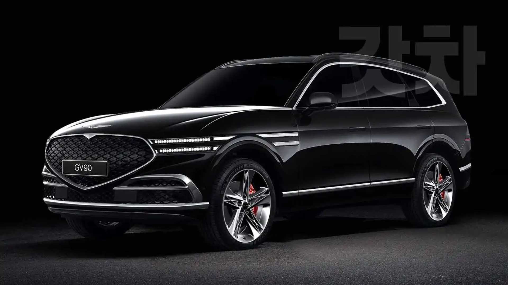 제네시스 GV90 예상도