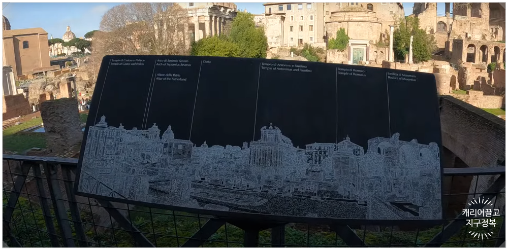 포로 로마노를 방문하다.
