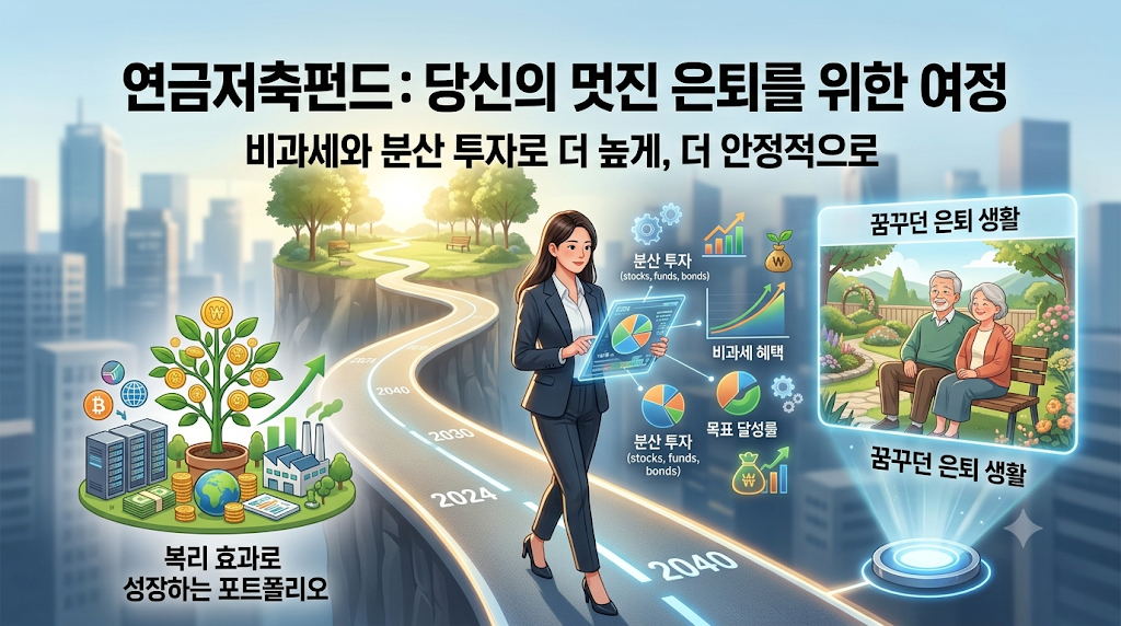 연금저축펀드 (노후준비, 세액공제, etf투자, 연말정산)