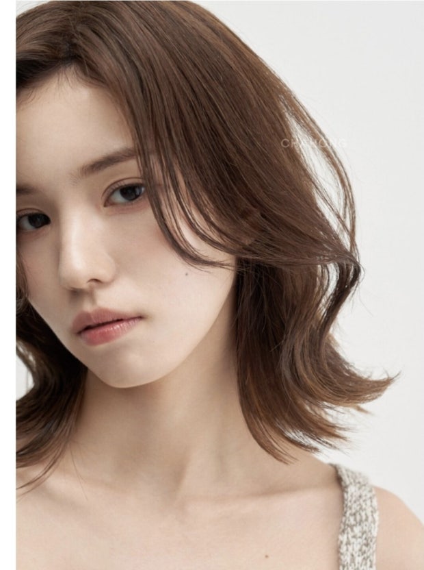 롱보브 헤어스타일