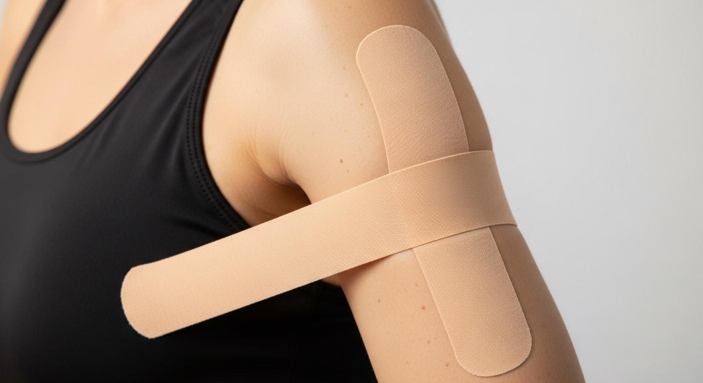 팔뚝살 테이프 효과