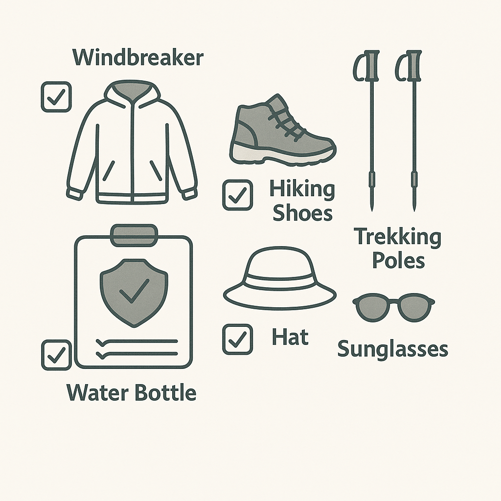 꼭 챙겨야 할 등산장비