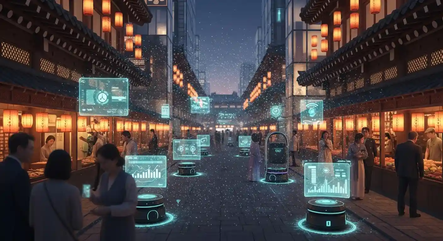 <img src="ai_and_smart_dust_merging_into_superintelligent_iot.webp" alt="AI와 스마트 더스트가 결합해 초지능 IoT 환경을 구현하는 모습입니다. 이미지 입니다">