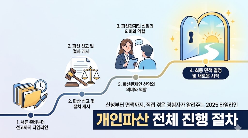 개인파산 전체 진행 절차