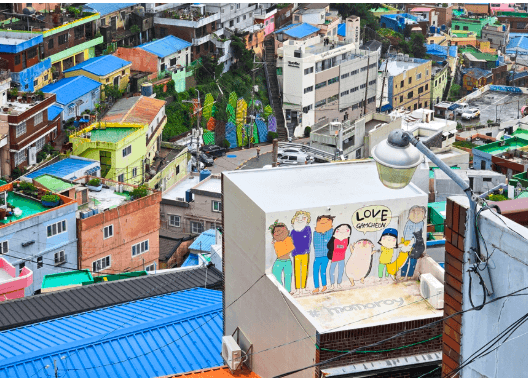 드라마 촬영지 지역별 변화 이미지