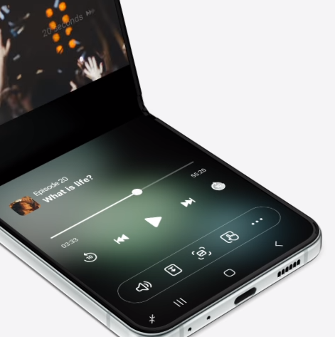 갤럭시 z 플립 엣지 패널 모드