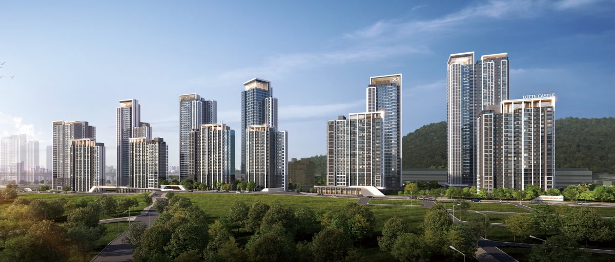 서울 상계5구역 재개발정비사업 투시도.