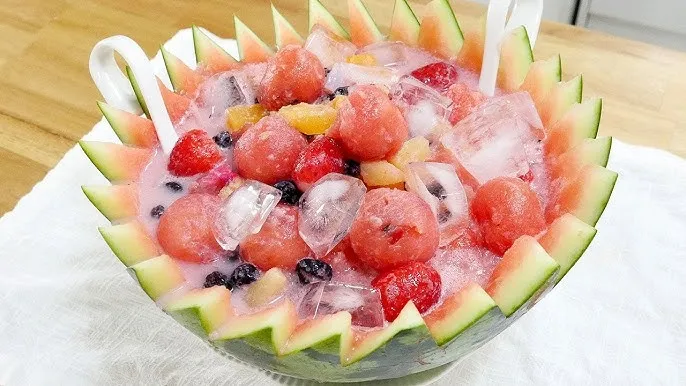 화채만드는방법 황금레시피 달달한 화채로 여름이겨내기 완벽 음료 만들기_7