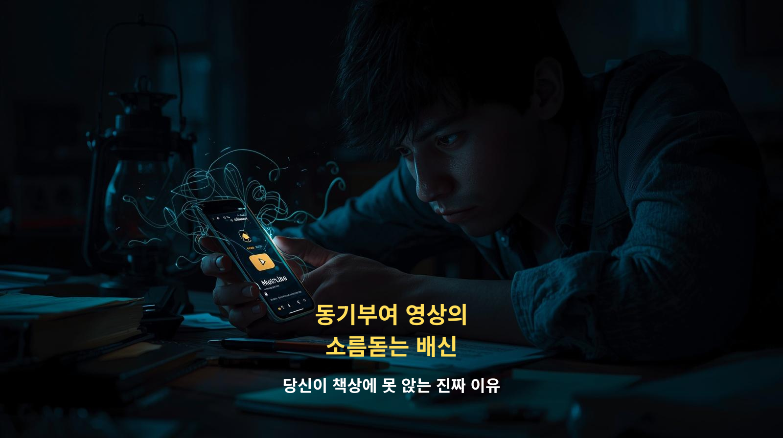 유튜브 동기부여 영상이 수험생의 뇌를 망치는 진짜 이유