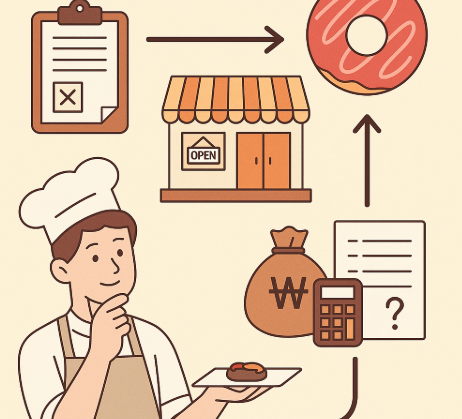 신 유행 메뉴를 도입할 것인지 고민하는 자영업자