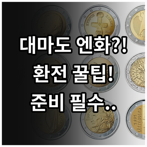 대마도 엔화 현금 준비 방법과 환전 ..