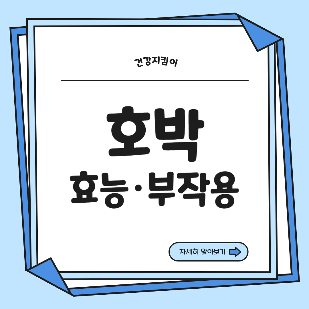 호박 효능과 부작용 고르는법 칼로리