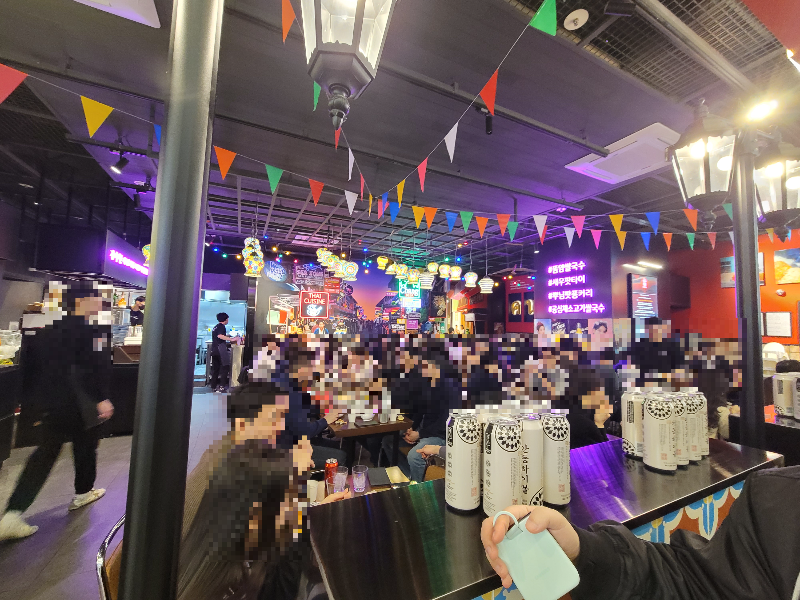 여의도 맛집 콘타이 IFC몰점 내부