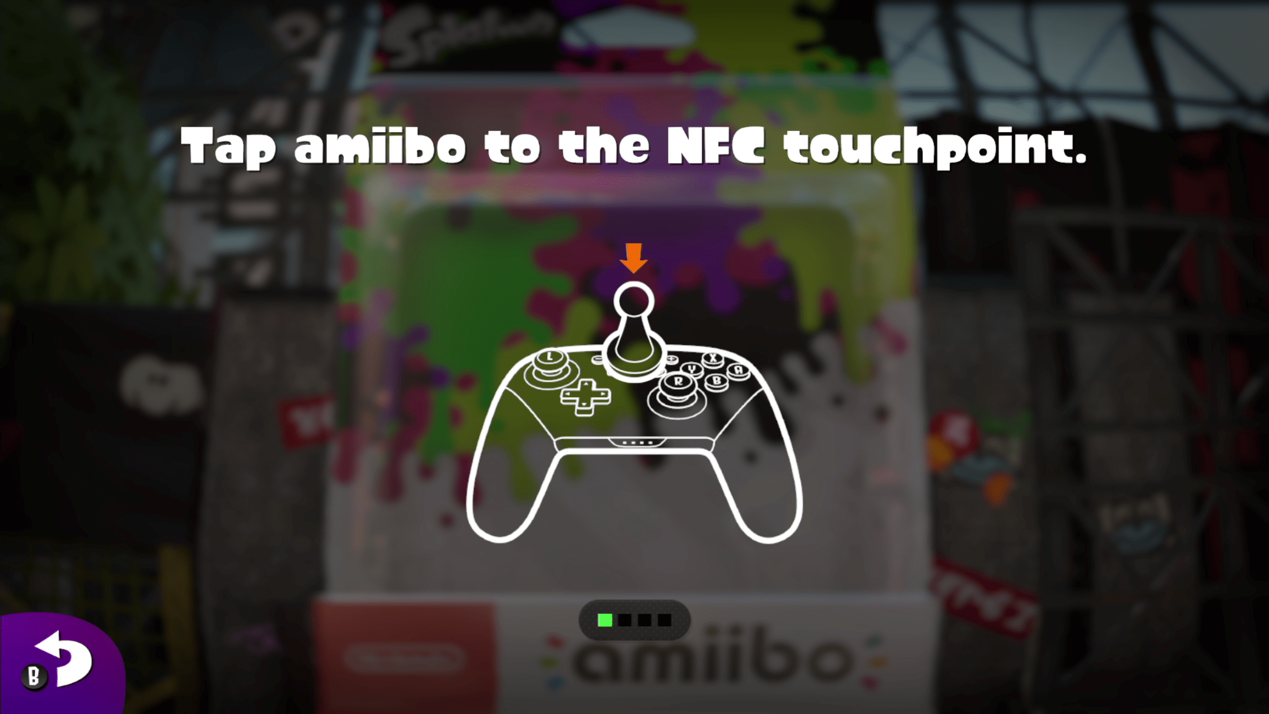 스플래툰 아미보 인식