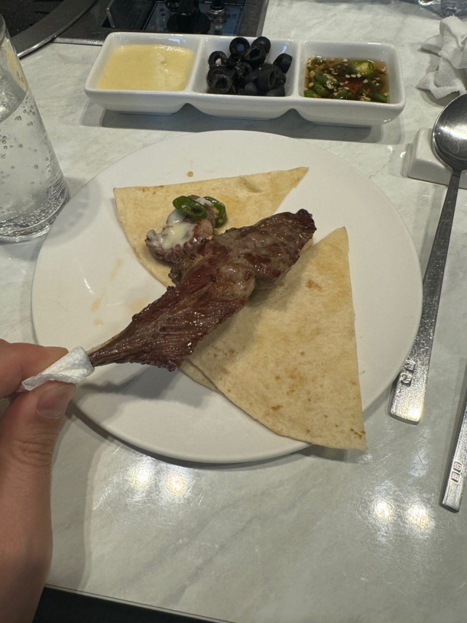 뜯어먹는 양갈비